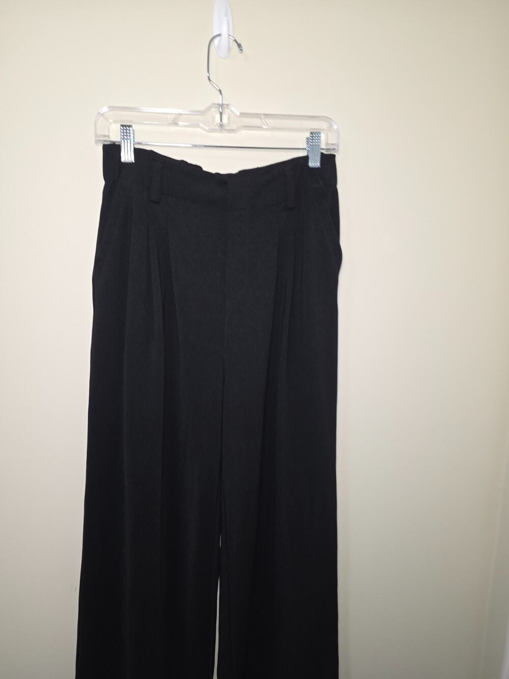 Halara Flex™ High Waisted Side Pocket Wide Leg Waffle Work Pants SM